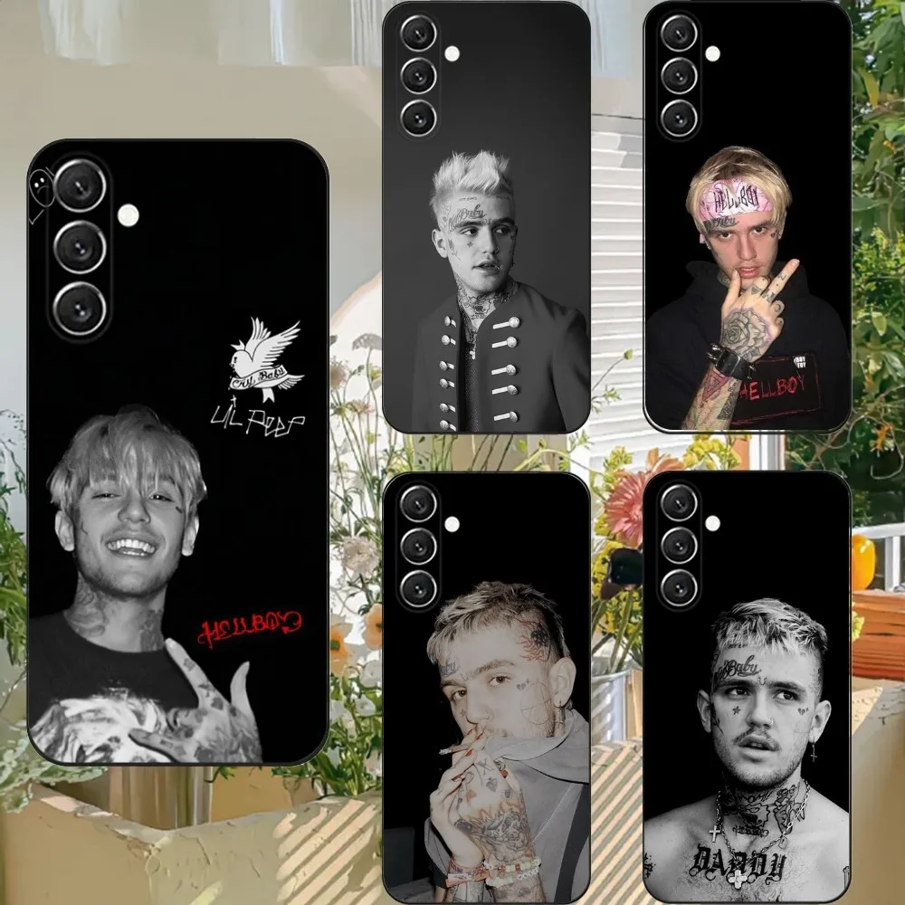 Hip Hop Rapper Lil P-Peep  Phone Case For Samsung S21,S22 Ultra,S20,S30 plus,S22 plus,S23,S30 ultra 5G Silicone Cover