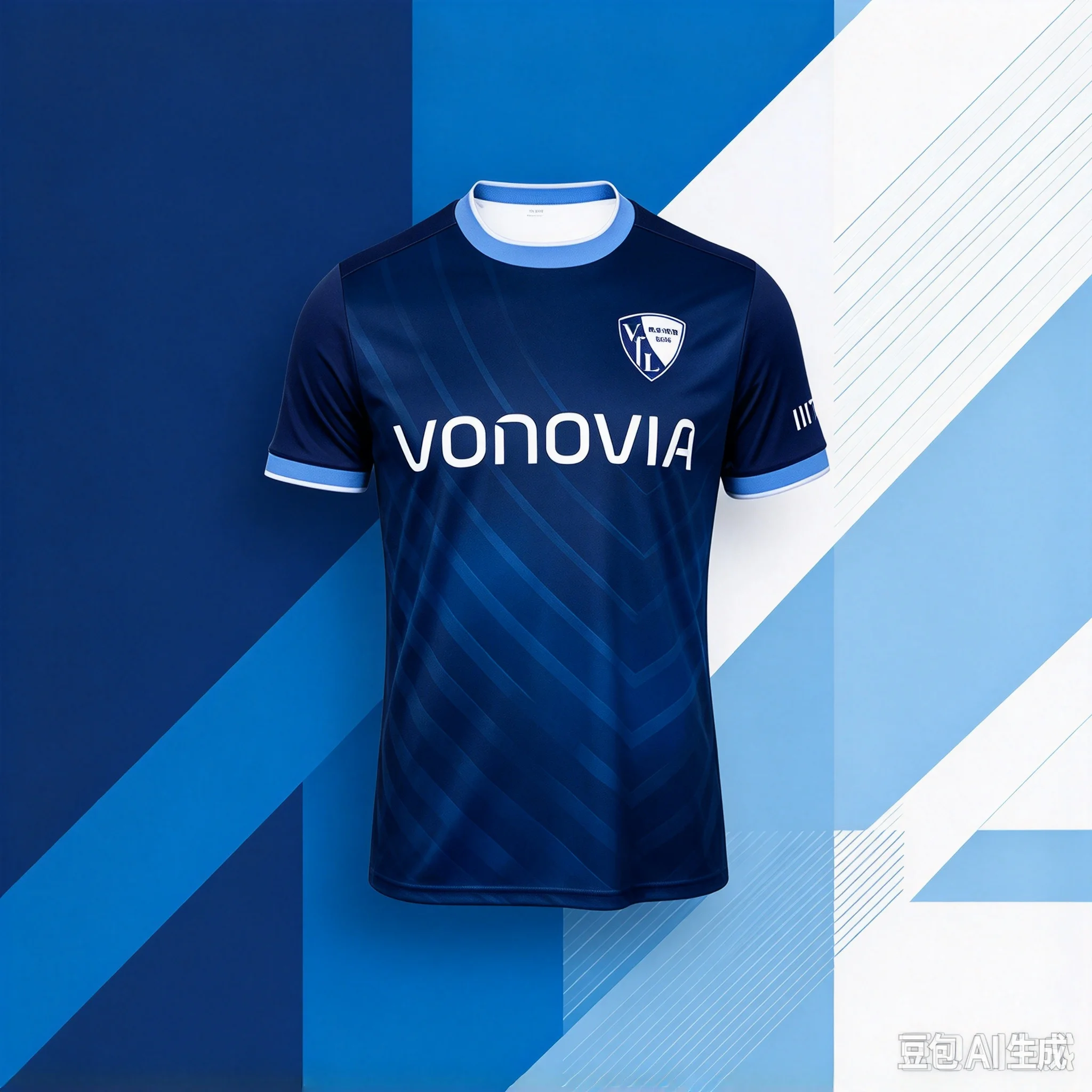 Family Matching 26‑27 Germany Adult Male Breathable Football Jersey Home Game Sport V‑VfL Bochum Quick‑drying Top Tee