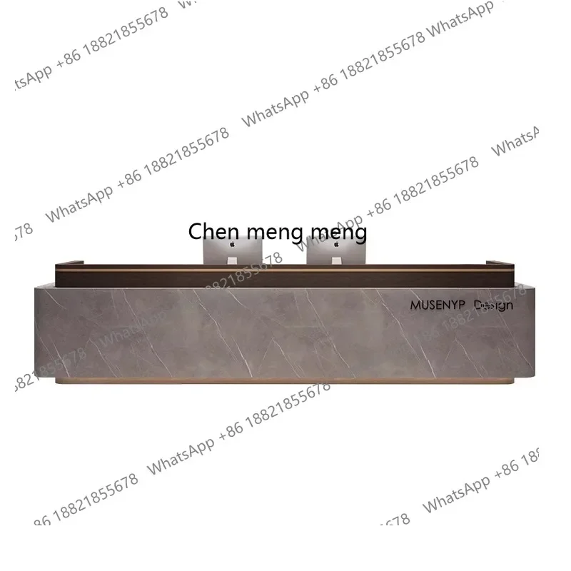 M46 شركة بسيطة مكتب الاستقبال مكتب الاستقبال صالون تجميل فندق بار الخروج صفحة مكتب الترحيب #4