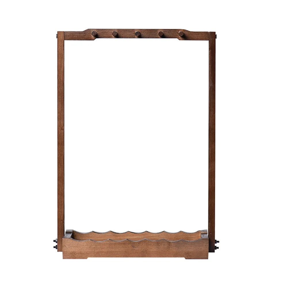 1 قطعة فرشاة الخيزران خمر القلم المنظم دائم حامل قلم الحبر فرشاة الكتابة رف العملي سطح المكتب الديكور مكتب التموين