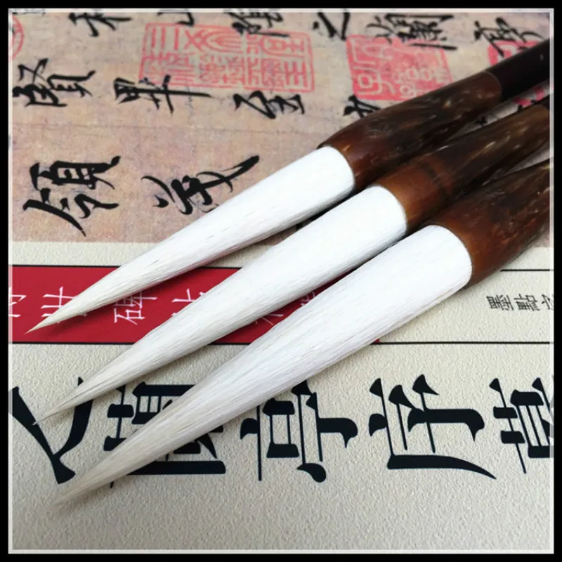 Chinese Calligraphy Painting Brush Caligrafia Cursive Script Official Script Painting Long Woolen Hair Writing Brush Tinta China