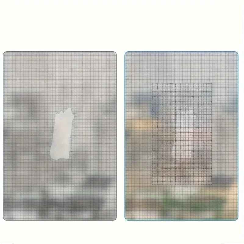 شريط إصلاح الشاشة رقعة بلاستيكية للنوافذ والأبواب - إصلاح ناموسية، تصريف الأرضية مع مقاوم للحشرات ومضاد للانسداد #3