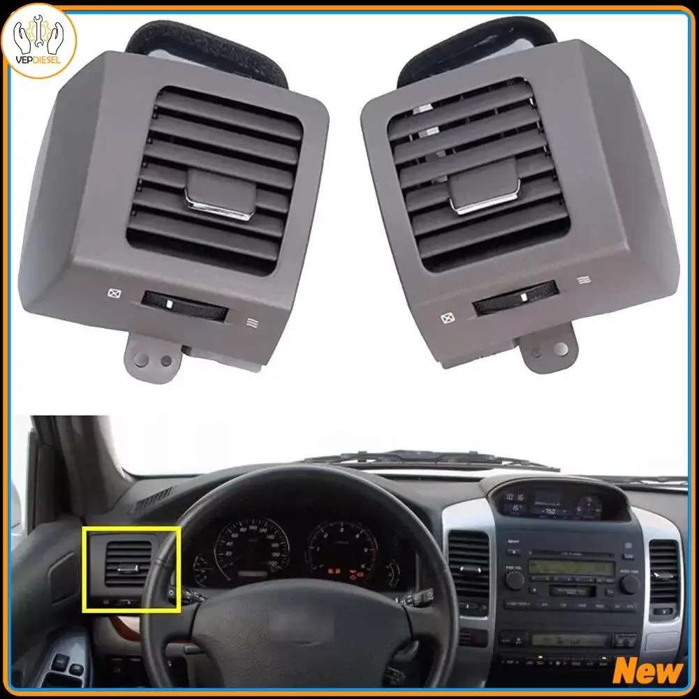 2pcs Car Air Vent Outlet A/C For Toyota Land-Cruiser For Prado 120 GX470 2003-2009 New