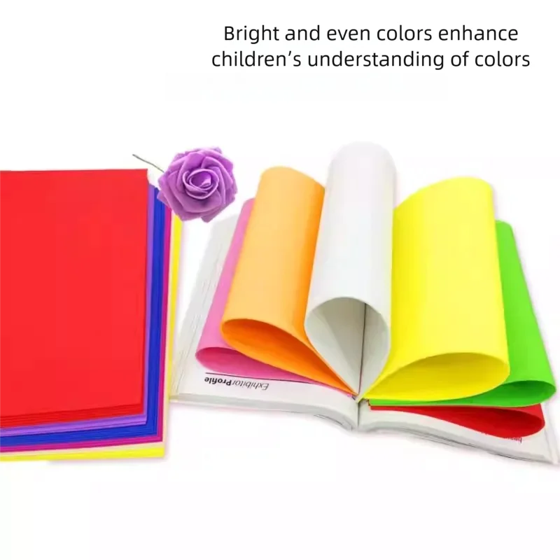 4pcs Colorful EVA Foam Rubber Plate Shock Absorption Foam Sheet Handmade DIY Cosplay EVA Board Upholstery Foam Pad 100x50cm