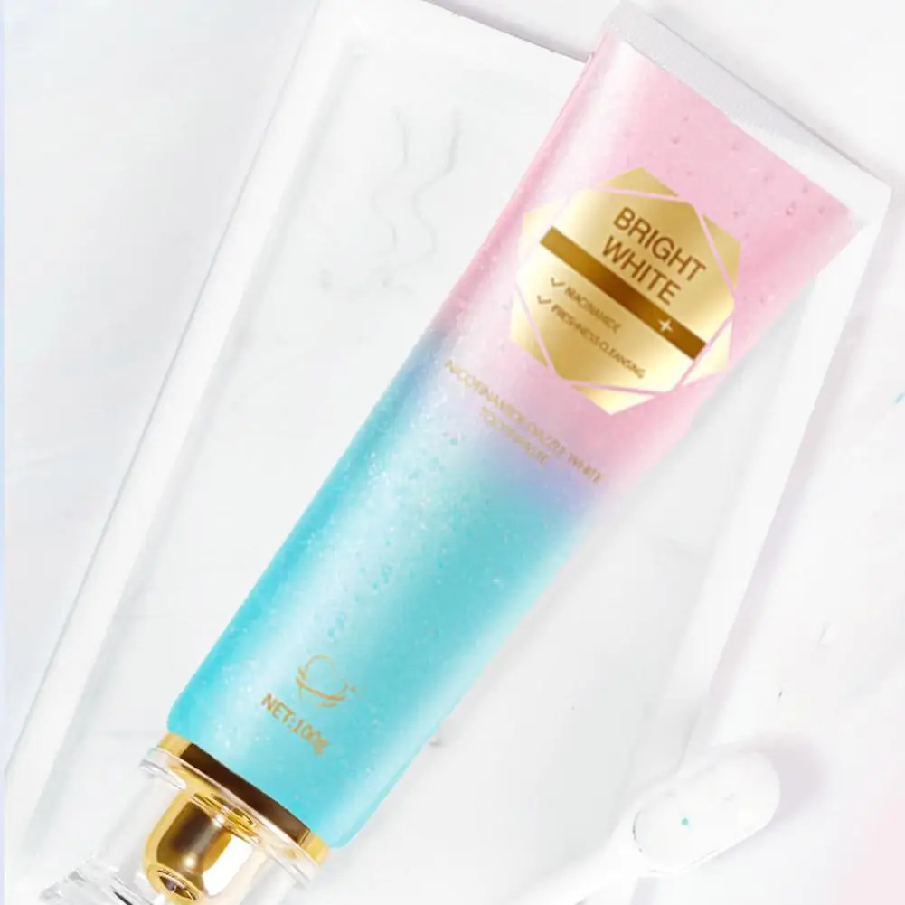 معجون أسنان أبيض مبهر لتبييض الأسنان ، تبييض أسنان مضاد للشر ، r7g5