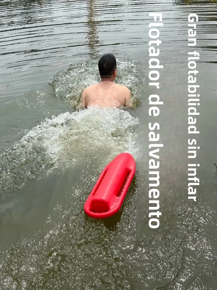 Flotador Salvavidas Inflable para Natación, Equipo Deportivo Acuático, Ayuda de Flotabilidad para Natación en Aguas Abiertas,...