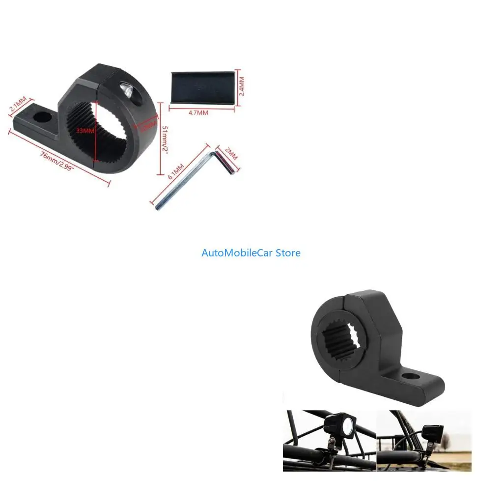 G8TE Universal Mounting Bracket set Practical Mounting Solution for LED Light on Rack
