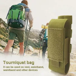 Tactische Molle Nylon Tourniquet Zakhouder Holster Voor Noodhulp Jacht Buitenshuis