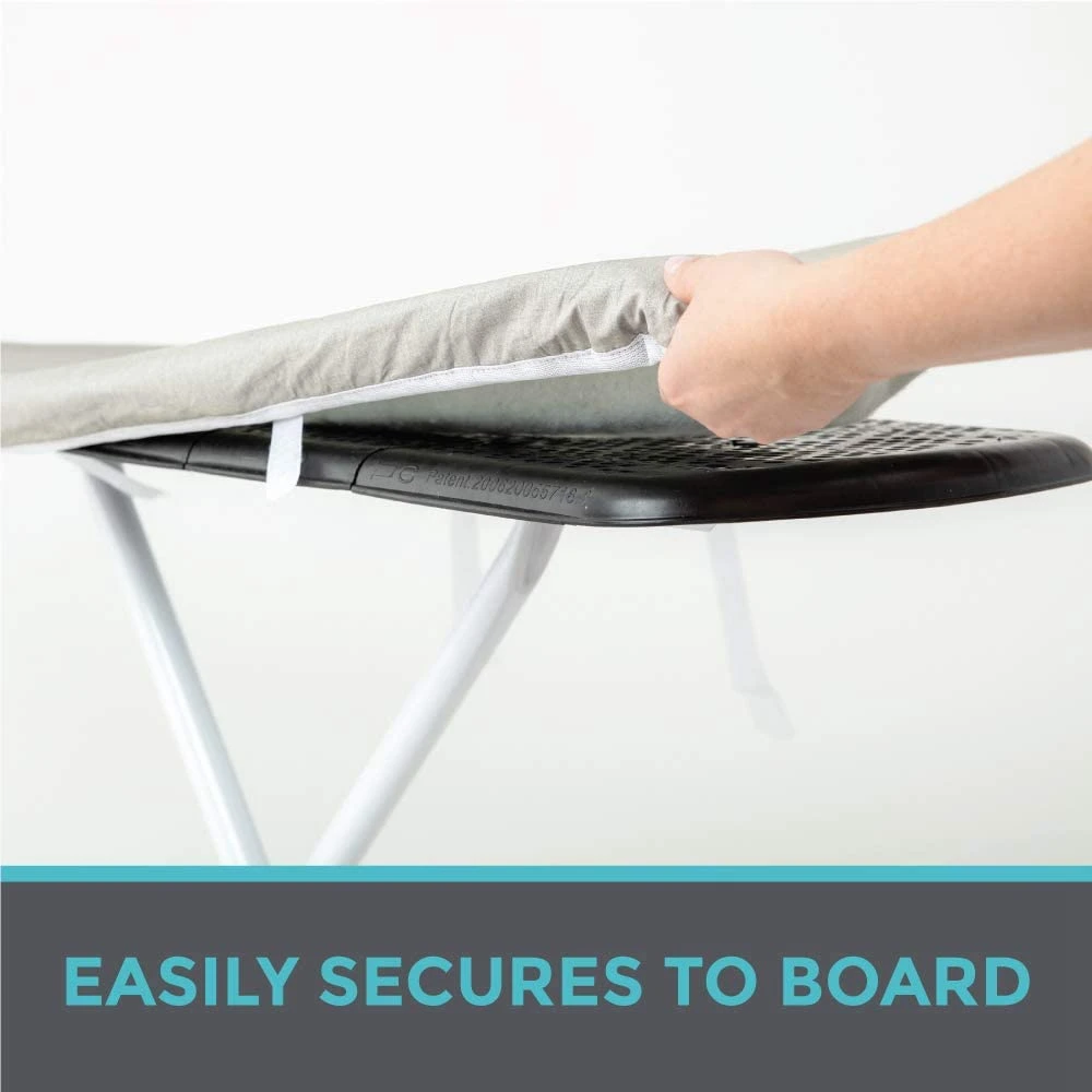 Reflective Silicone Ironing Board Cover with Two Nylon Sticker Straps Boards Scorching and Staining Elastic Edge Covers