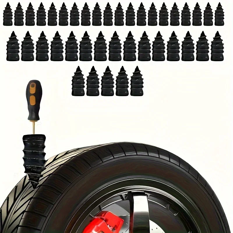 

Vacuum Tyre Repair Nail Kit For Motorcycle Car Scooter Rubber Tubeless Tire Tools Set Glue Free Film Accessories Care New Auto