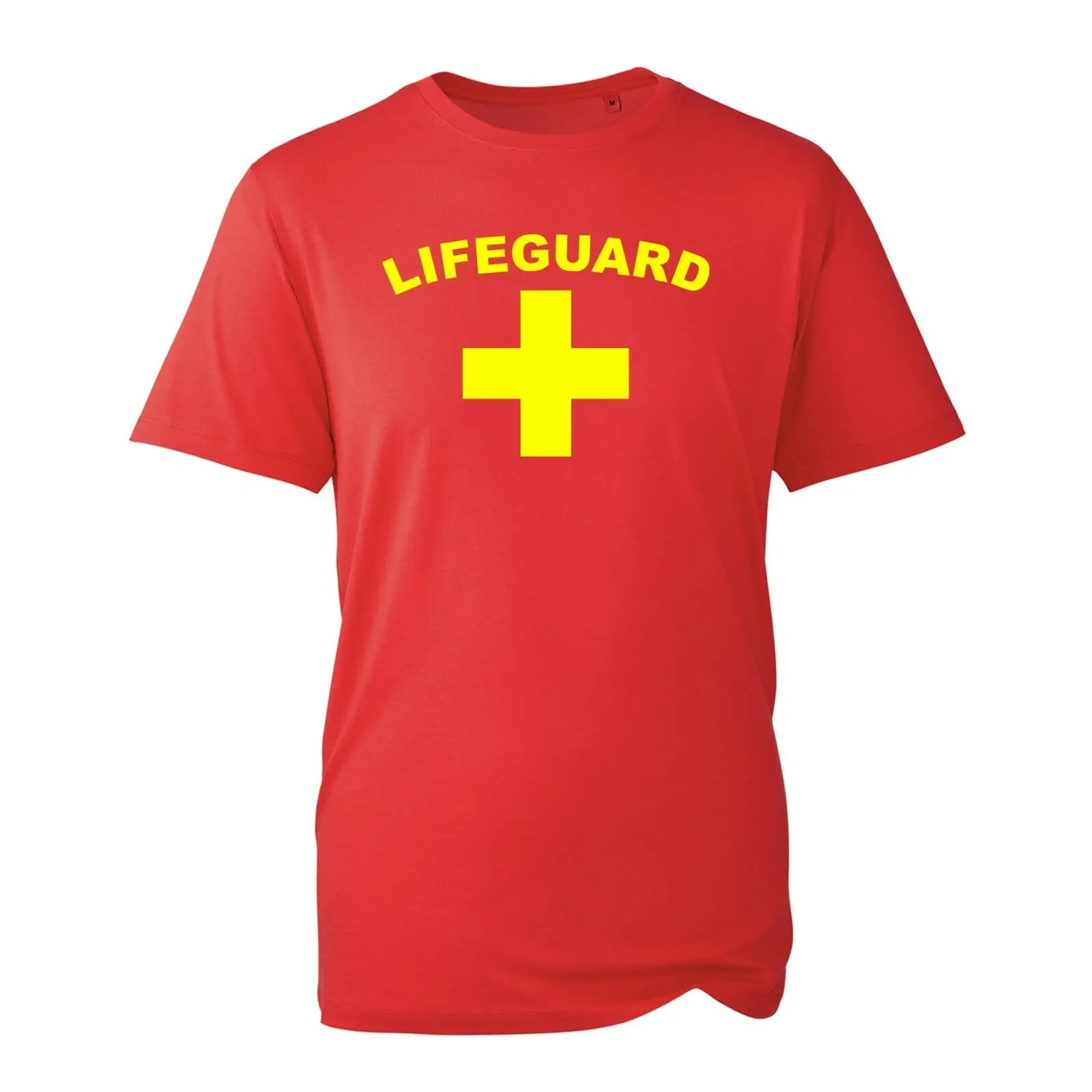 Lifeguard T-Shirt, Fancy Dress Outfit Lifesaver Baywatch Surfing Unisex Top