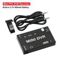 FPV Recorder Mini DVR Module NTSC/PAL Switchable Built-in Battery Video Audio Recorder For RC Models Multicopters FPV Drone