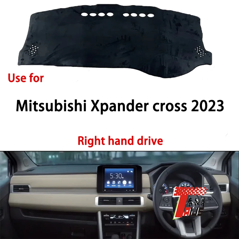 

Замшевый чехол TAIJS высокого качества для приборной панели Mitsubishi Xpander cross 2023, правый руль, лидер продаж