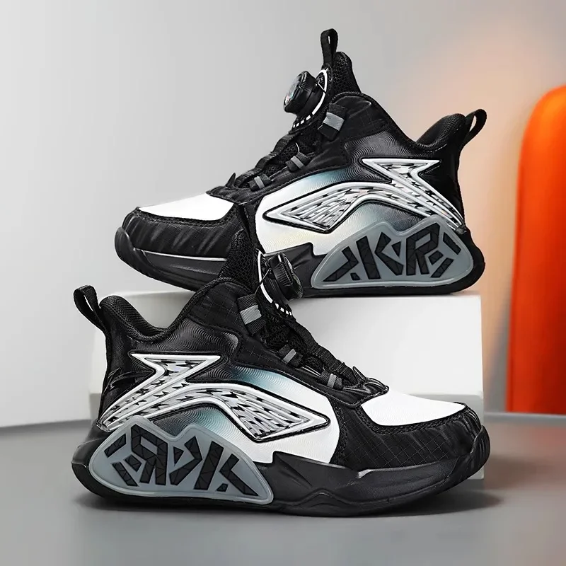 2025 Boys Sneakers - Lightweight Soft Sole Spring Sports Shoes, Shock Absorbing Training & Basketball Shoes for Big Boys