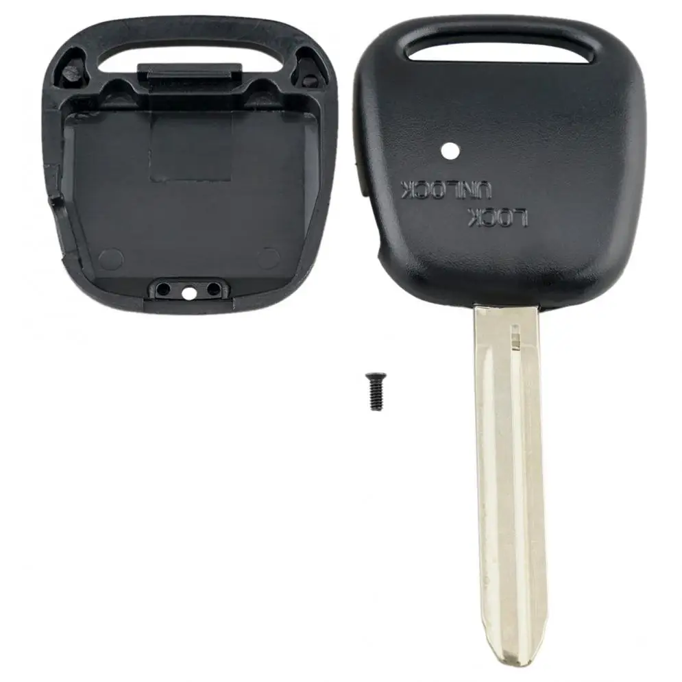 Fit for TOYOTA Carina Estima Harrier Previa Remote Key Shell Casewith TOY43 Blade 1 Side Button