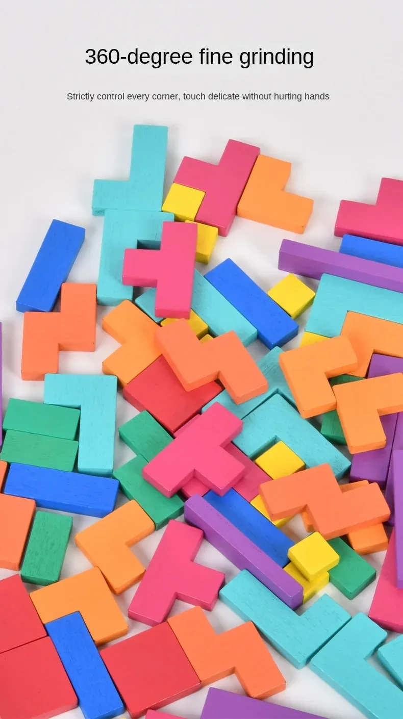 -ألعاب ألغاز سطح المكتب المشهورة، ألعاب لوحية للأطفال، تانجرام، ألعاب الرياضيات، مكعبات بناء الألوان والشكل، ألعاب الأطفال