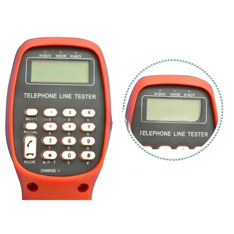 ST230F LCD  telephone line tester lineman Telephone handset walker Butt cable set AC DC test