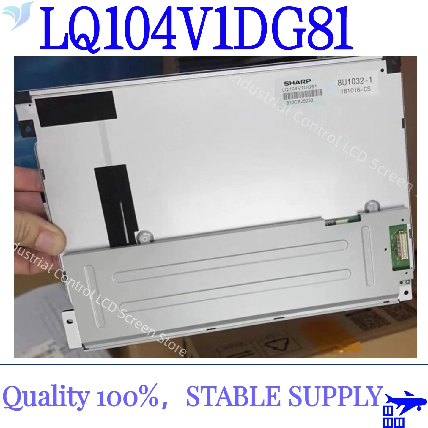 

LQ104V1DG81 New and Original 10.4 inch LCD Display 640(RGB)×480