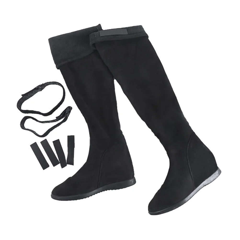 

2 set 2 Sets High Boots Straps Adjustable Anti-Slip Fixing Bands Reusable Anti-Drop Shoes Accessories For Women Men Keep Boots