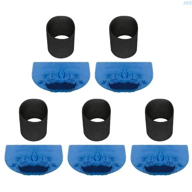 A2UE 5 SET STRUMENTO PULIZIONE PROFESSIONE FILTRO Sponge riutilizzabile per il modello WD1