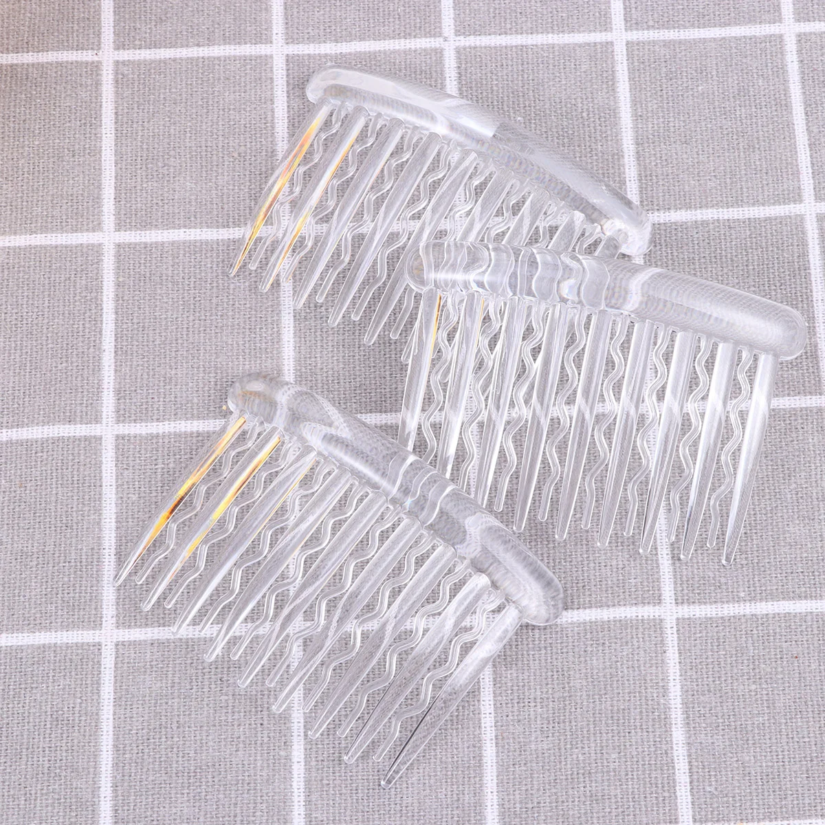 

12 PCS Girl Hairpin Women's Clips Barrettes for Girls with Teeth Veil Comb Classic