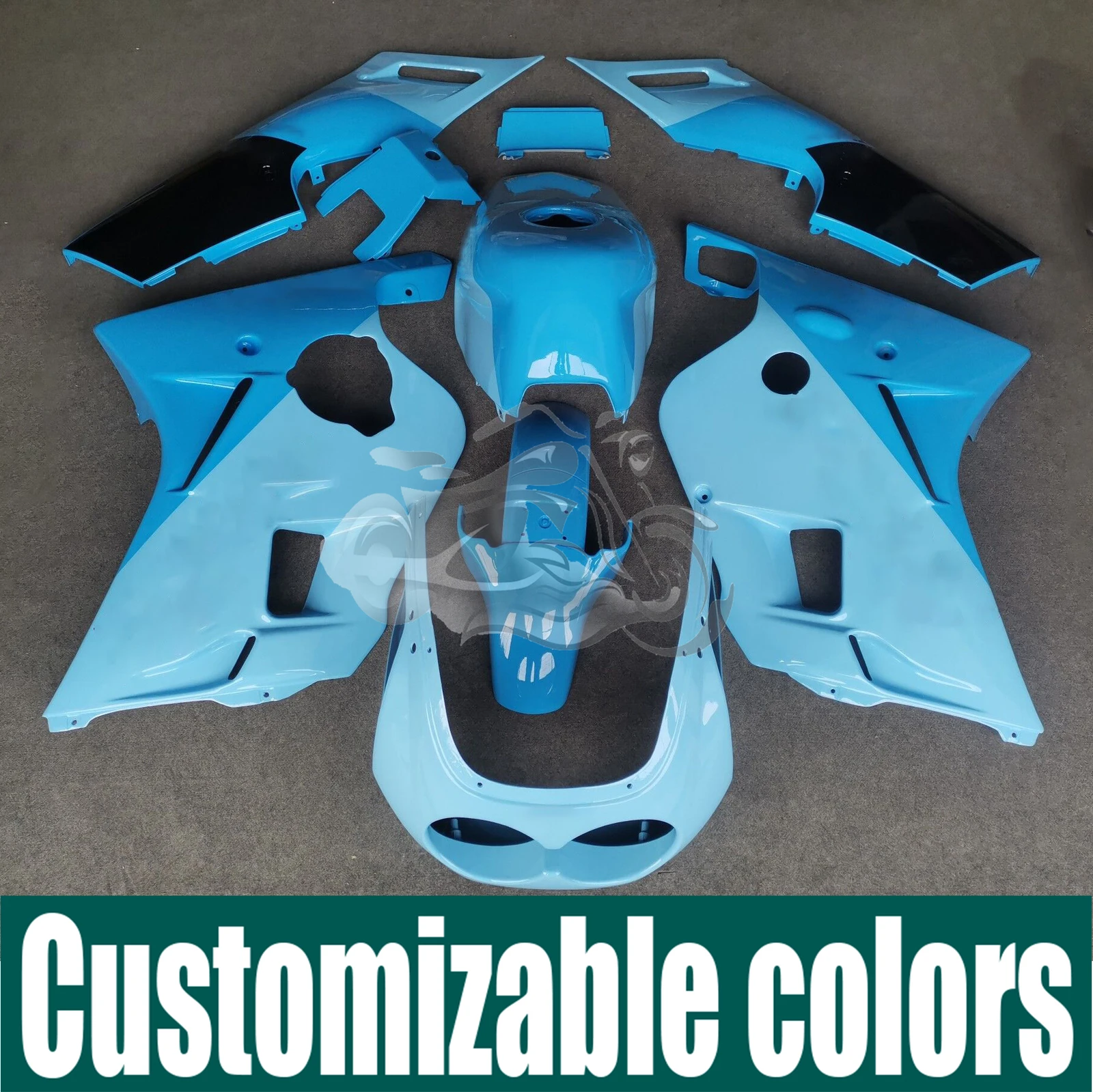 

Fit For 1986 - 1989 Yamaha FZR250 2KR Motorcycle Accessories ABS Full Fairing Bodywork Set Pane Kit FZR250R 1987 1988 FZR 250