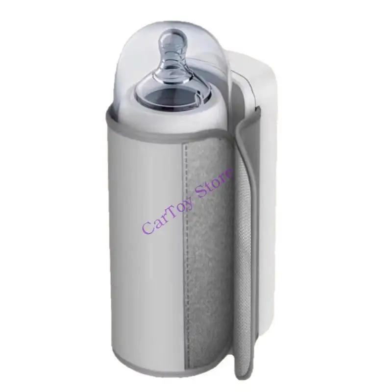 Aquecedor mamadeira com temperatura ajustável, aquecedor alimentado por USB, display LCD