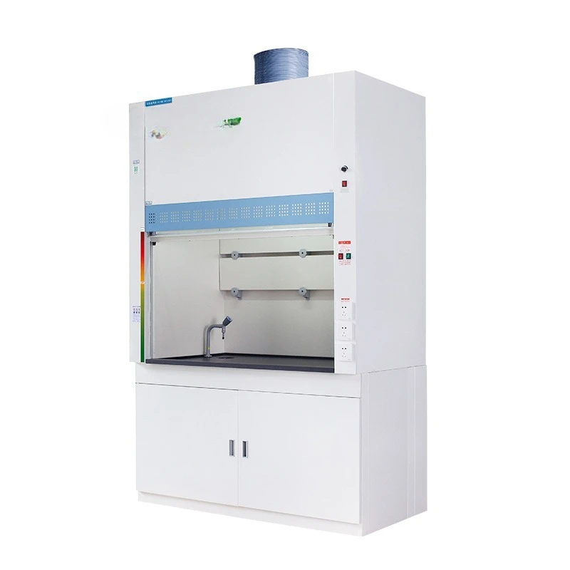 Laboratory table integral all-steel exhaust experimental bench exhaust fume hood