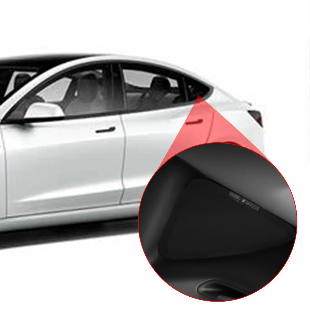 Parasol para ventana trasera de coche, Protector solar para Tesla modelo 3 Y, accesorios, 2 piezas