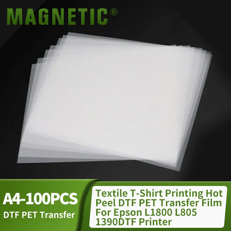 

Переносной текстильный принтер для принтера Epson L1800 L805 1390DTF, 100 шт.