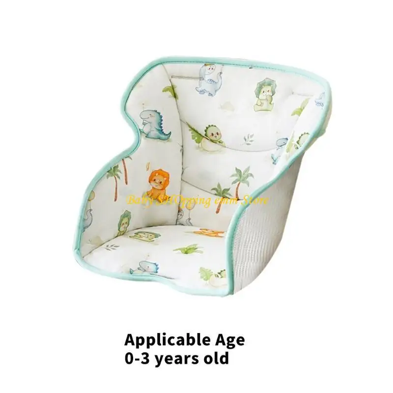 وسادة كرسي مرتفع مريحة وداعمة 23GD قياسية لتعزيز الجلوس الصحي للأطفال أثناء التعلم وتناول الطعام #3