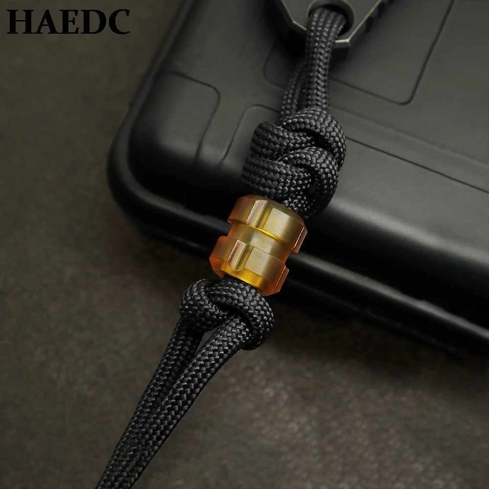 HAEDC Trzy style Candy Mini PEI Wisiorek Tkany brelok Paracord EDC