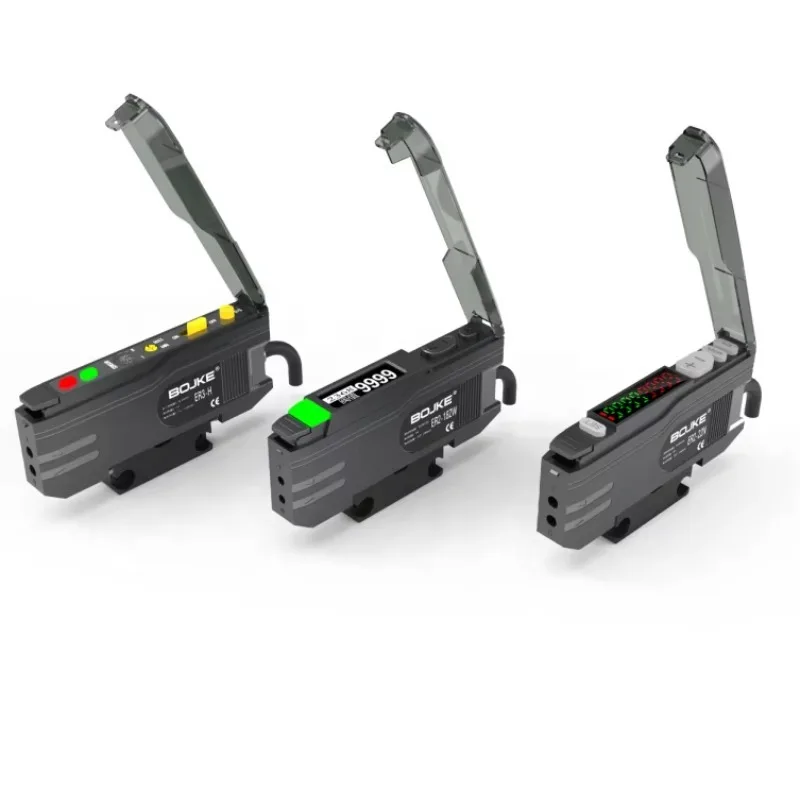 Fiber Optic Sensor LED Type Coaxial Amplifier Speed Sensor Accuracy Miniaturization Industrial Automation Anti-interference