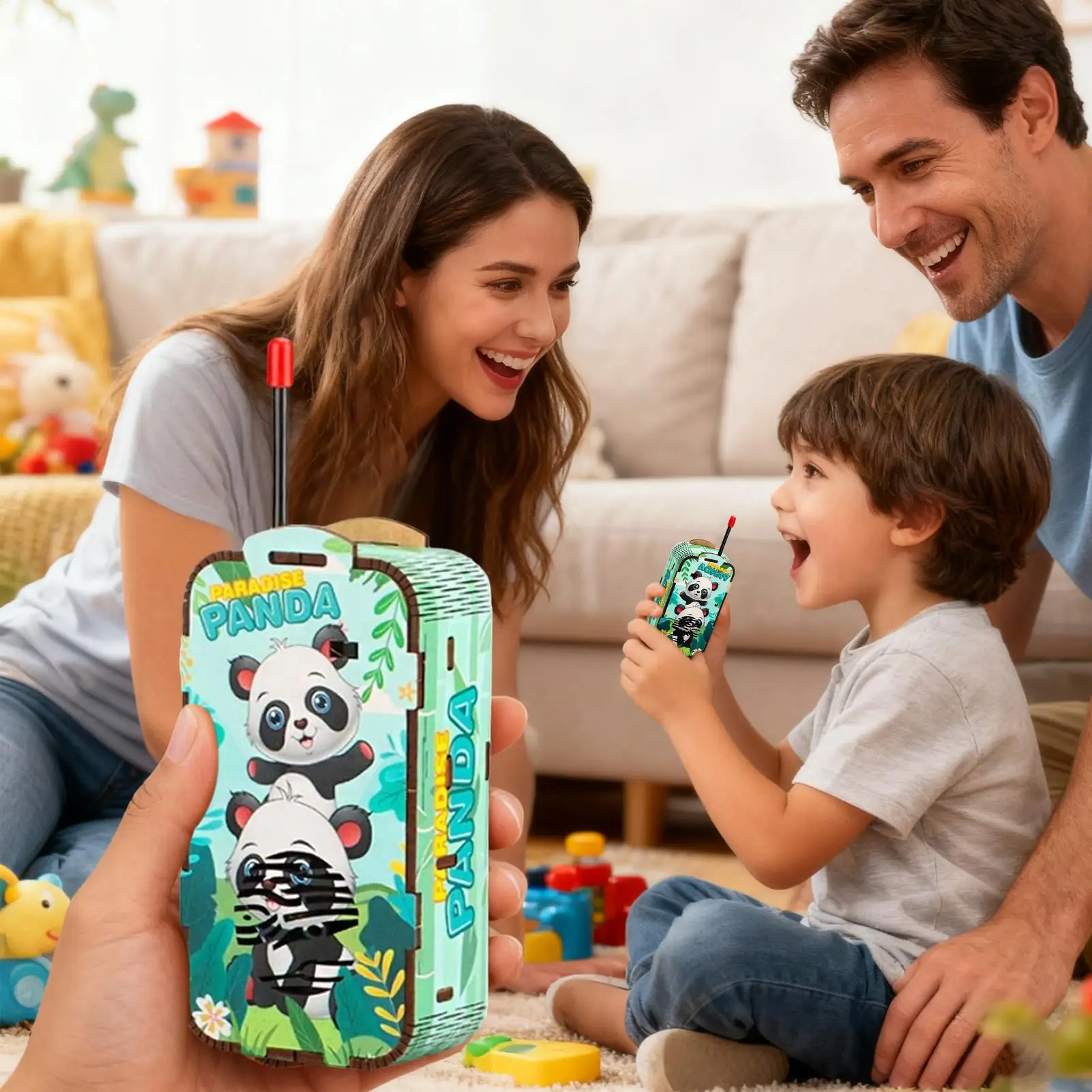 Zestaw do samodzielnego montażu walkie-talkie, elektroniczne obwody, zabawki, drewniane puzzle, walkie-talkie na Boże Narodzenie, urodziny, dla chłopców, dziewcząt i dorosłych.