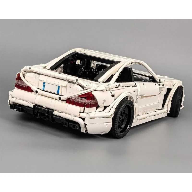 

MOC-232363White NewSL65 AMG Sports Car Racing Building Block Model2860Parts MOC Creative Birthday Toy Gift for Boys and Children