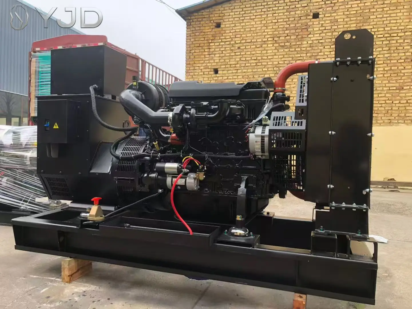 Three Phase 50HZ/60HZ 1500RPM 1800RPM High Quality Open Frame Diesel Generator Set 80KW 100KVA  Power Output Genset