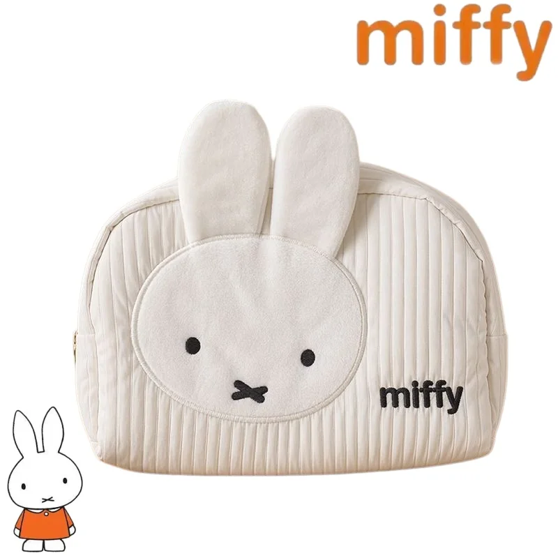 Creative Miffy Bunny Series Sweet and Cute Cartoon Pattern New Travel Fashion Portable Large Capacity Toiletry and Makeup Bag