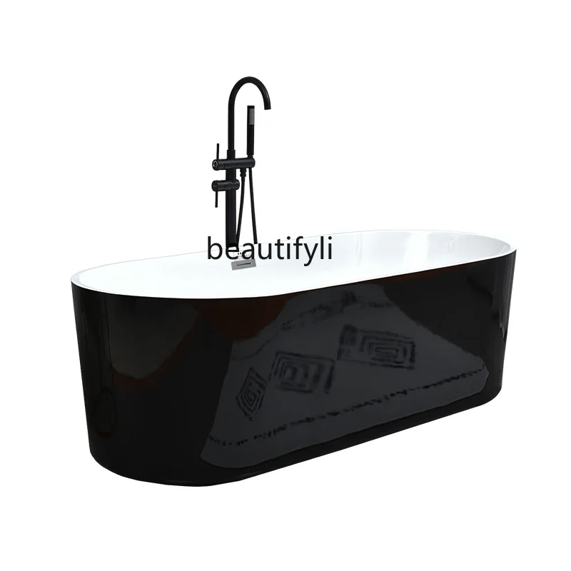 

Acrylic bed and breakfast bathtub home bathroom color 1.2-1 meter bathtub