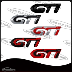 Auto Styling GT Emblem Car Rear Trunk Badge Decal Body Sticker For RCZ 208 308 307 207 208 3008 407 508 2008 5008 Accessorie