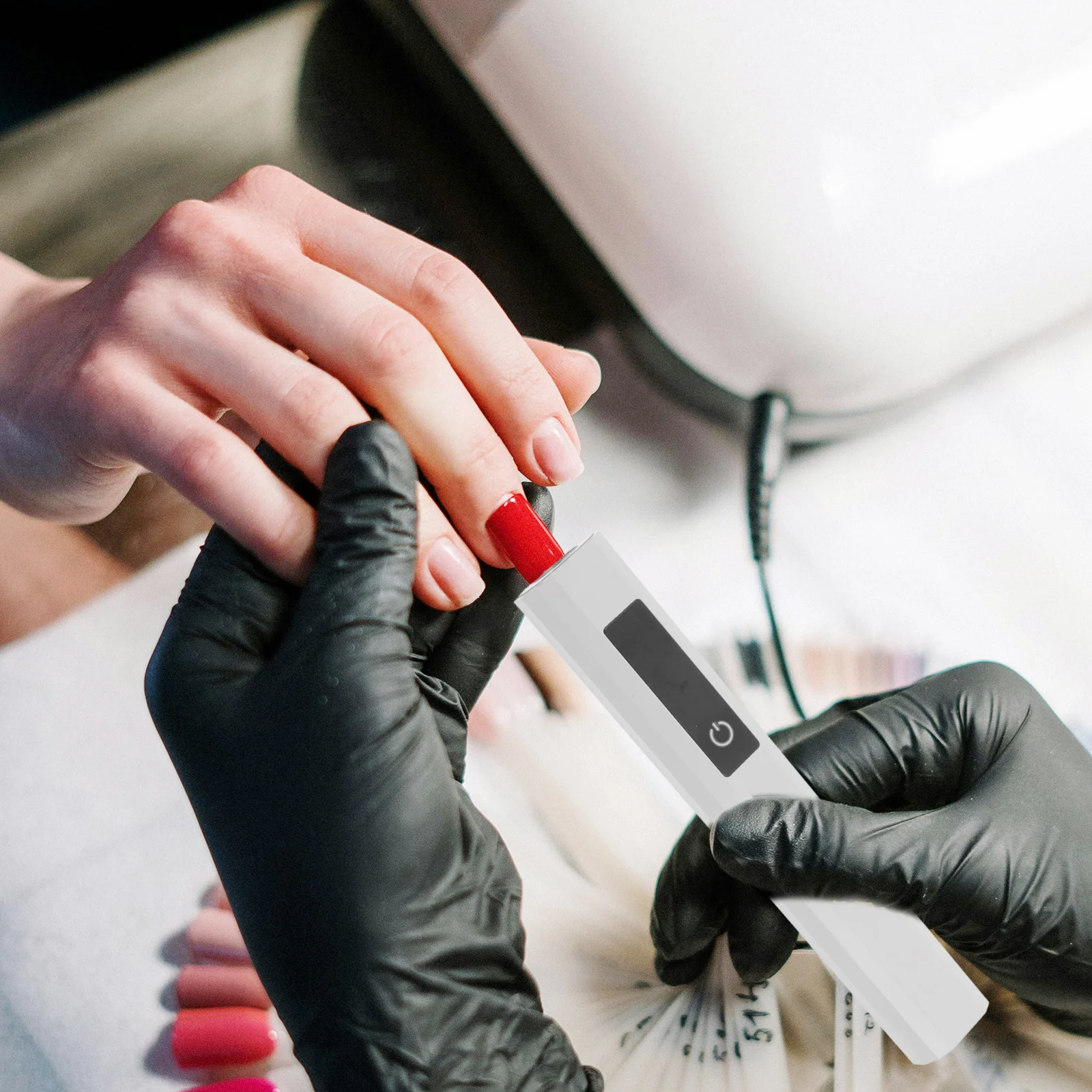 Mini Portable Nail Lamp Handheld Cordless LED Fast Curing Nail Dryer Rechargeable Gel Polish DIY Manicure