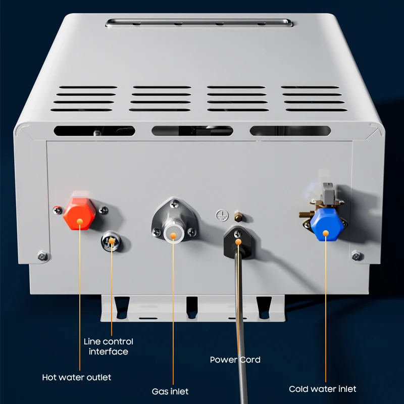 Заводской настенный уличный настенный 16л 18л 20л 30кВт сжиженный нефтяной газ газистор мгновенный безрезервуарный газовый водонагреватель