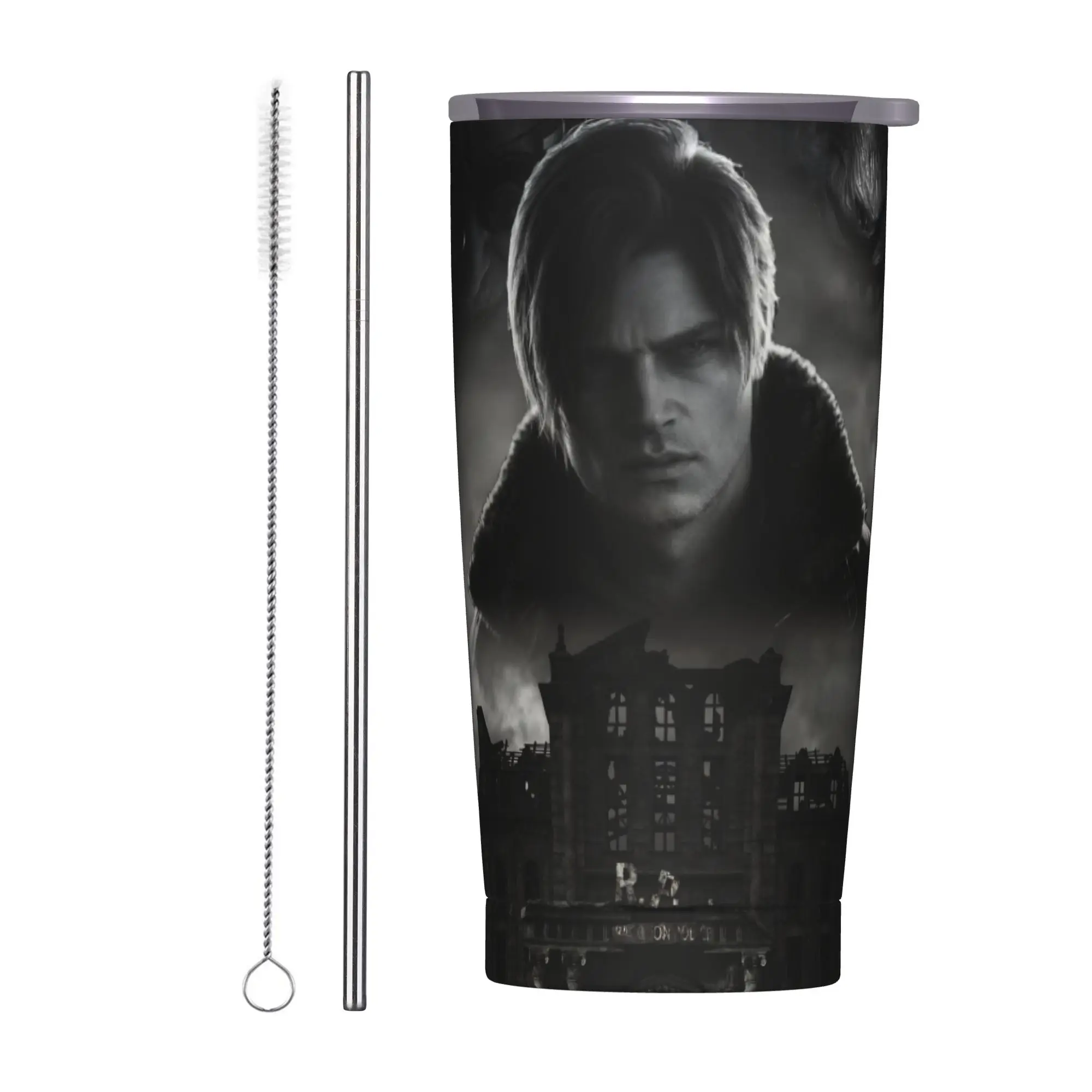 Residents Evils 9  Tumbler Vacuum Insulated Games Coffee Cups Vacuum Flask Travel Outdoor Mugs Hot Cold Drink 20oz