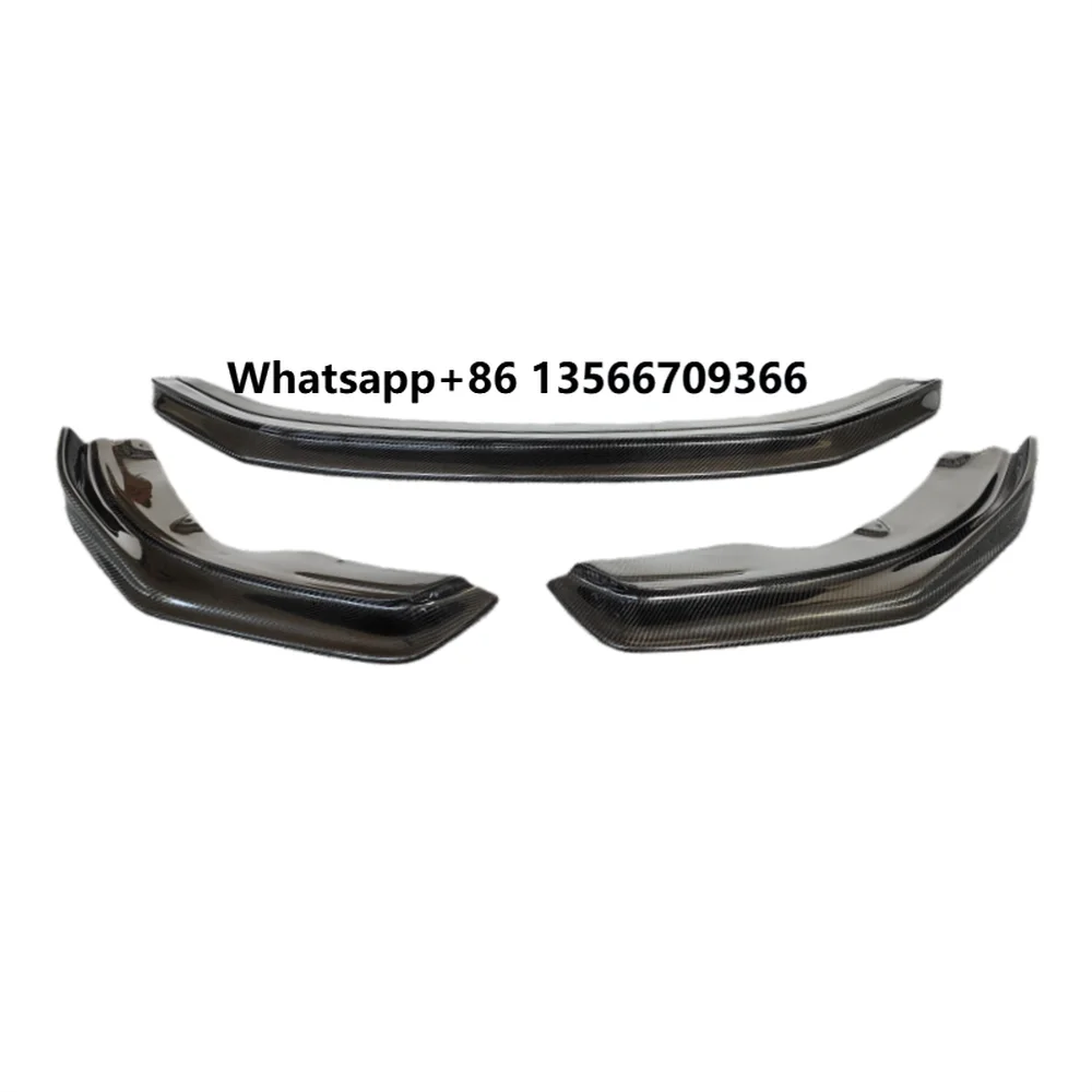 

High Quality Carbon Fiber A-style Front Bumper Lip Body Kit for Porsche Boxster Cayman 718