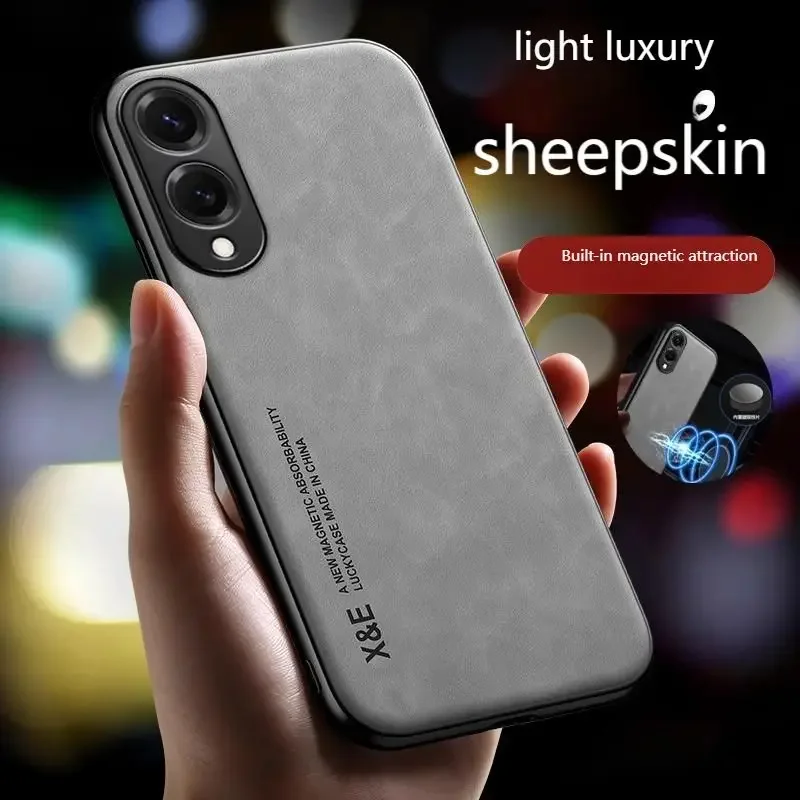 

For Samsung Galaxy S25 Edge Plus Ultra Case Luxury Magnetic Cashmere Silicone Shockproof Shell For S25 Edge Matte Back Cover