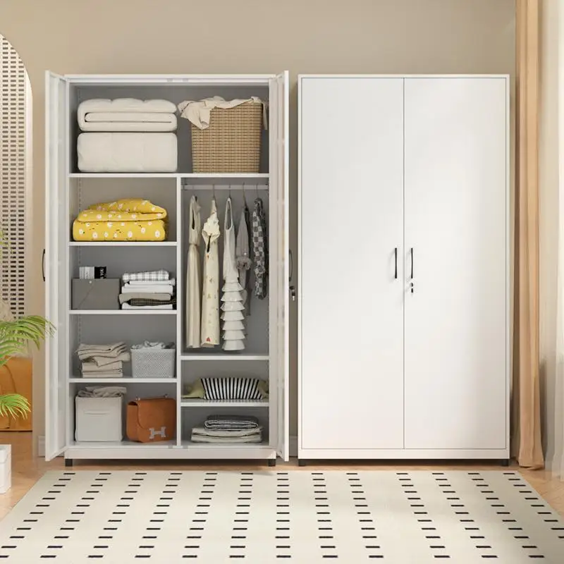 

Wooden Minimalist Closet Organizer, Cupboard Storage Partitions, Wardrobe Clothes Living Room Shelves