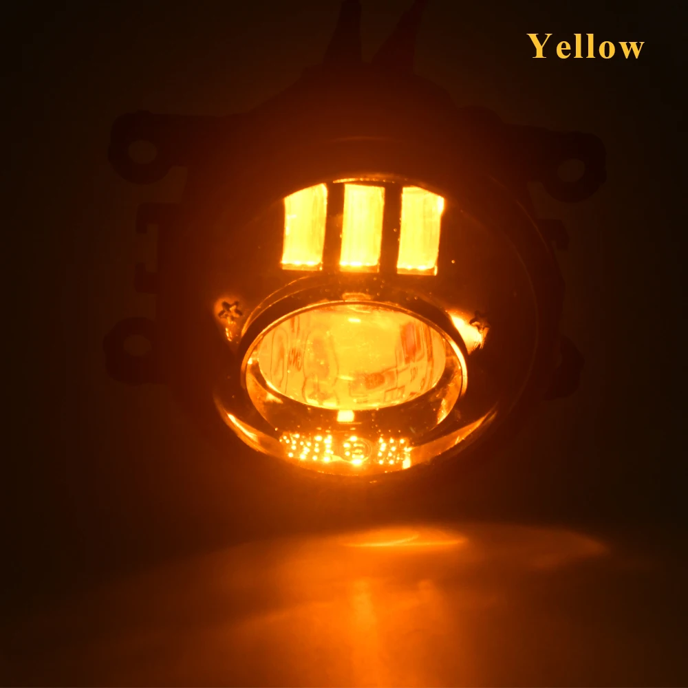 سيارة H11 عدسة مزدوجة LED أضواء الضباب DRL 12 فولت النهار تشغيل ضوء مصباح لأوبل هولدن كومودور SS VE V -SV6 2006 2007 2008-2010 #5