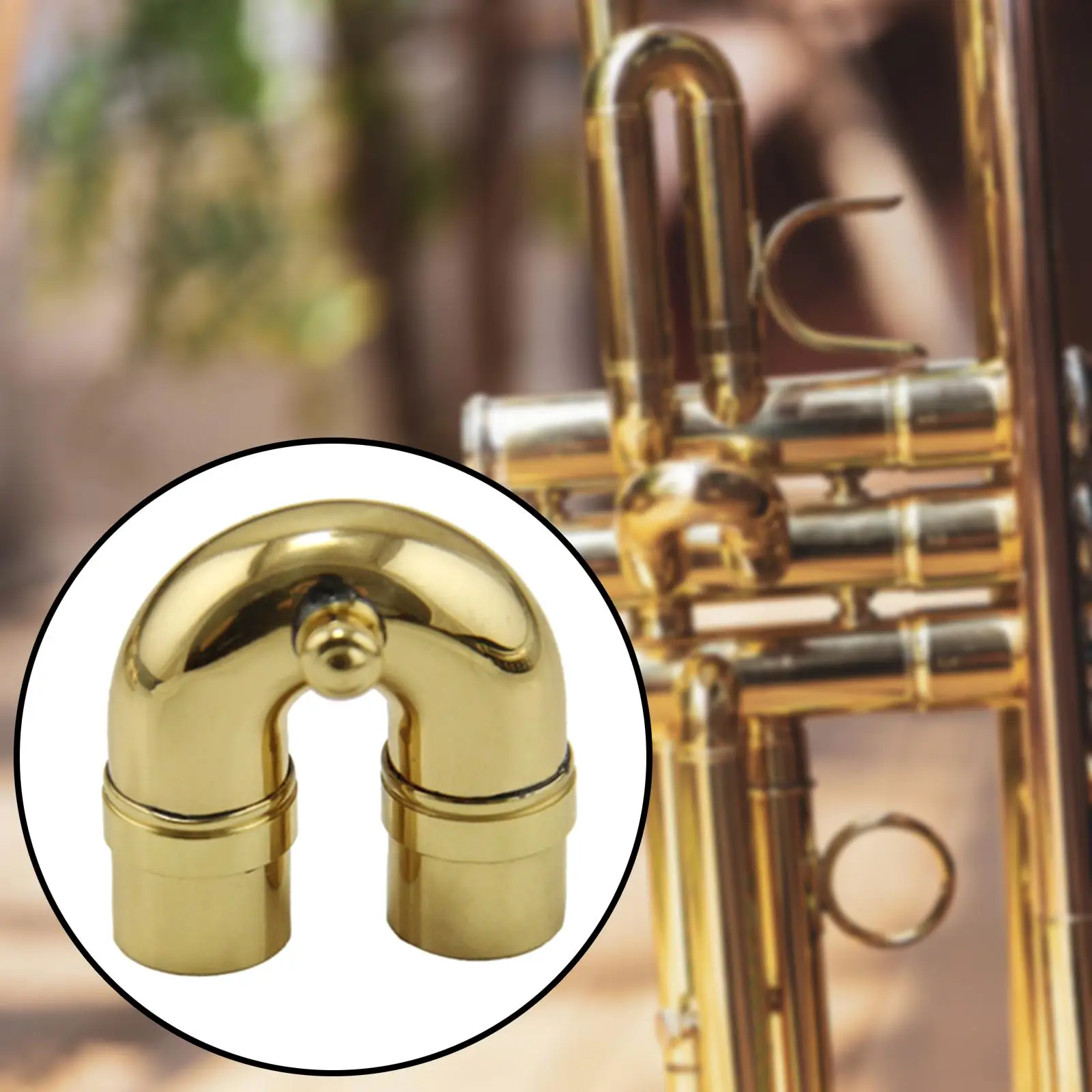 Trumpet Bend Neck Lightweight Multipurpose Brass for Musical Instrument Part