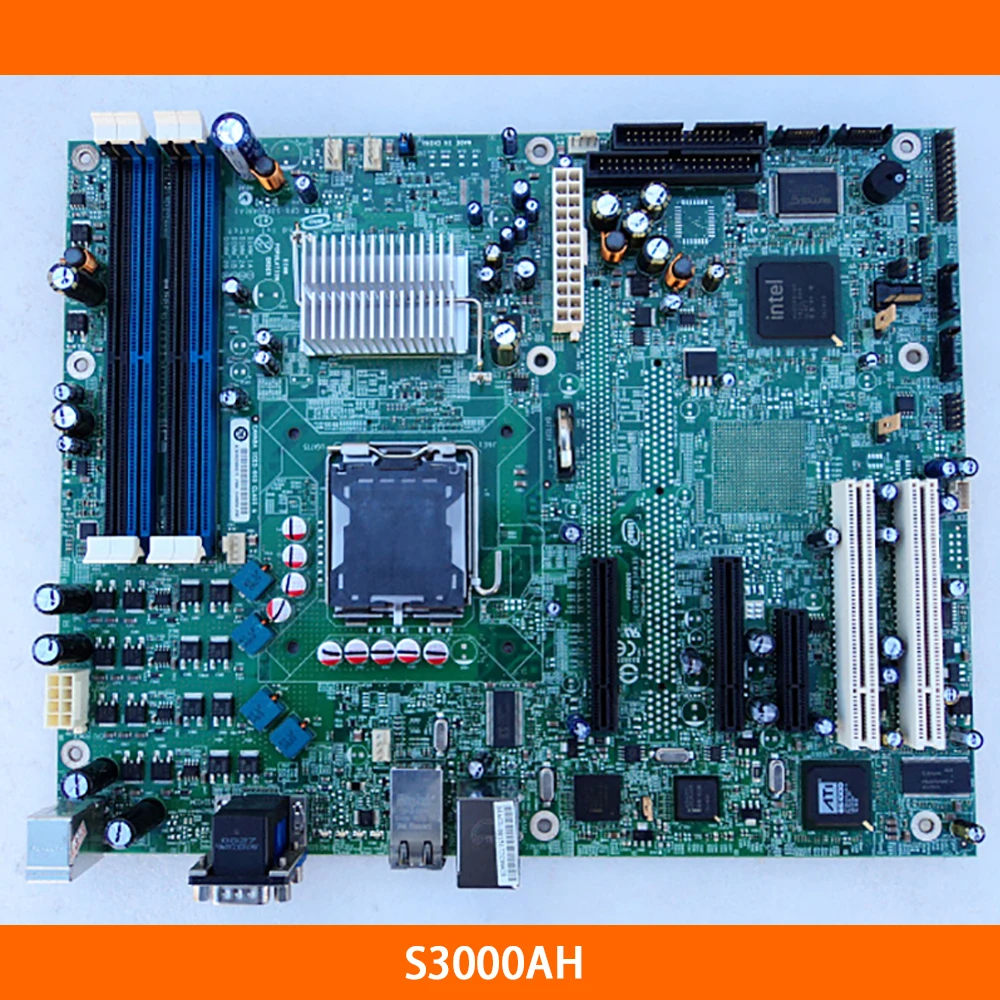 Motherboard For INTEL S3000AH 775 Mainboard Fully Tested