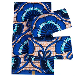 Veritablewax Africa Ankara Prints Batik Wax Fabric African Dress Sewing Craft DIY Textile Polyester Nigeria Fabric Tissu Fp6620