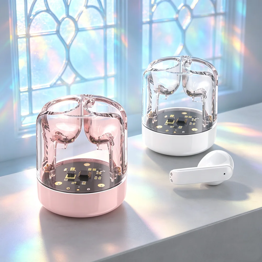 TWS Bluetooth Headphones Wireless Earbuds Minimalist Bluetooth Earphones Focus on Sleek Aesthetics and Premium Build Quality